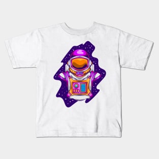 Space Time Astronaut Kids T-Shirt